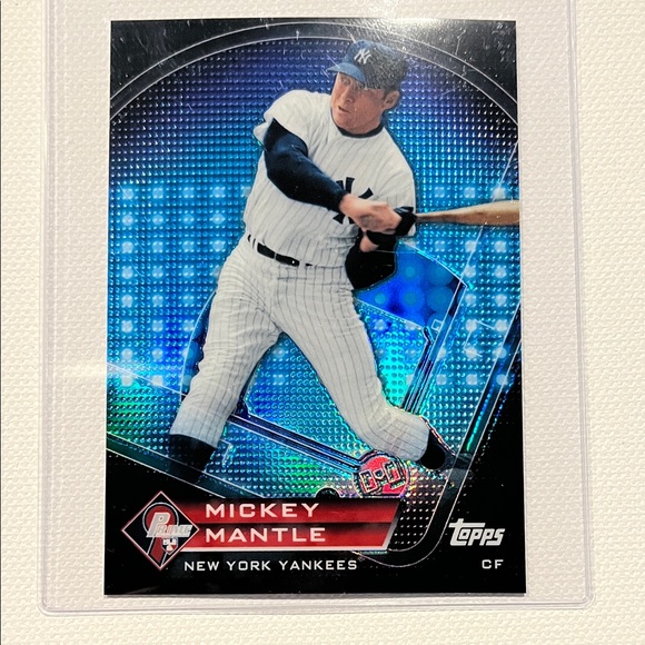 2011 Topps Prime Nine Refractors - Sandy Koufax, Hank Aaron & Mickey Mantle - Picture 6 of 7